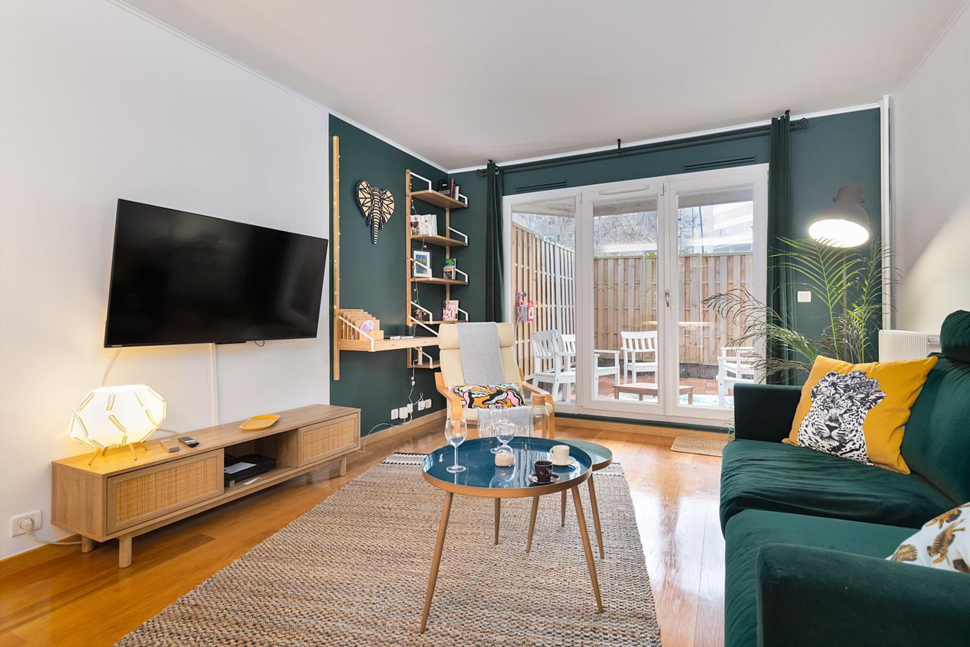 Apartament Cosy'N Paris - Parking Secure - Metro 14 - Wifi - Terrace - Premium Bedding Gentilly Zewnętrze zdjęcie