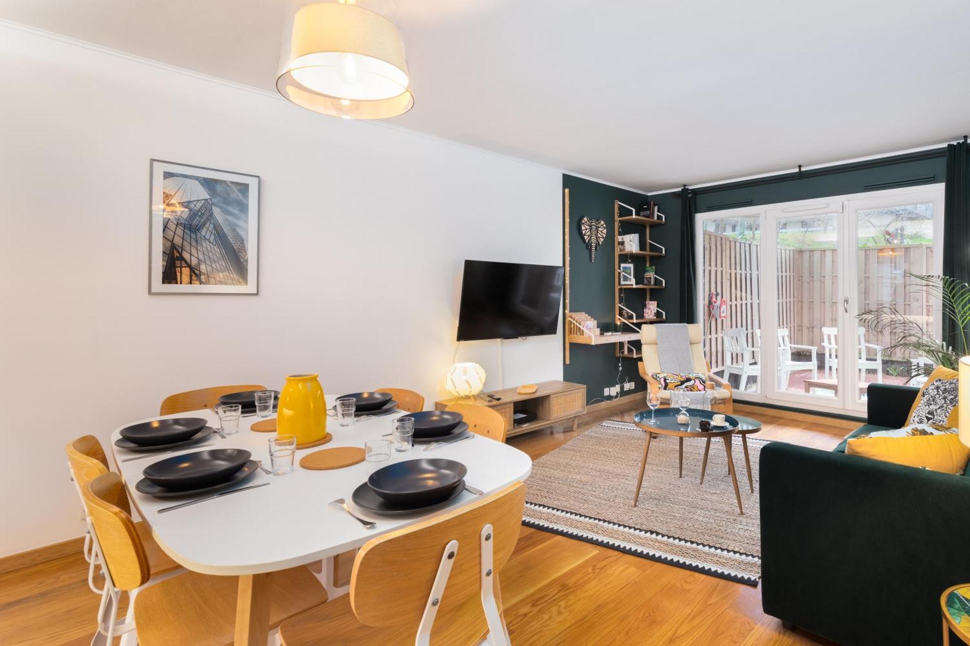 Apartament Cosy'N Paris - Parking Secure - Metro 14 - Wifi - Terrace - Premium Bedding Gentilly Zewnętrze zdjęcie